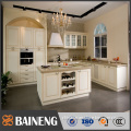 New classical kitchen cabinet pantry design of PVC kitchen cabinet